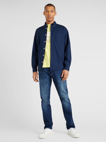 GAP Regular fit Overhemd in Blauw