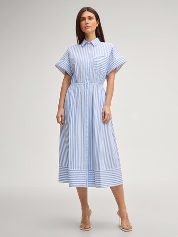 JOOP! Blousejurk 'Donika' in Blauw: voorkant