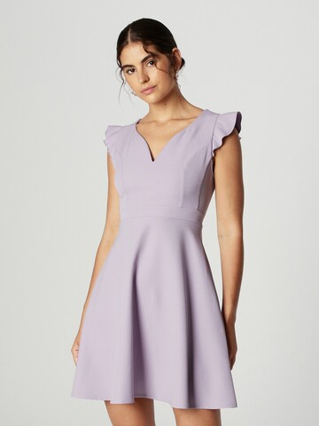 Guido Maria Kretschmer Women Dress 'Gabriele' in Purple: front