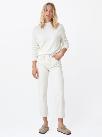 Coupe slim Jean 'TRUE' Salsa Jeans en blanc : devant