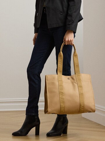 Shopper 'STEVIE' di Lauren Ralph Lauren in verde