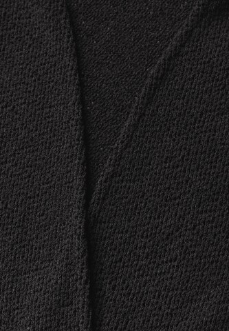 STREET ONE Strickjacke in Schwarz