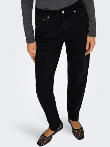 ONLY regular Jeans 'EMEL' i sort