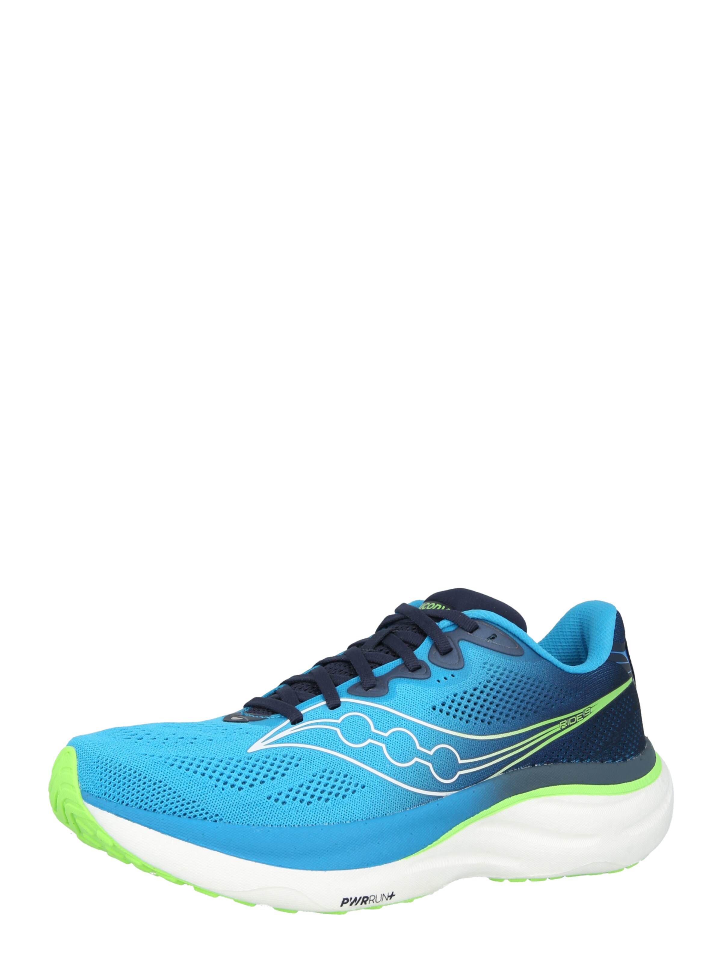 saucony Běžecká obuv 'RIDE 19' – modrá: přední strana