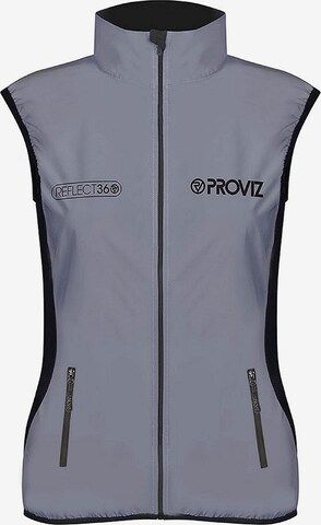 Gilet de sport 'Reflect 360' Proviz en argent : devant