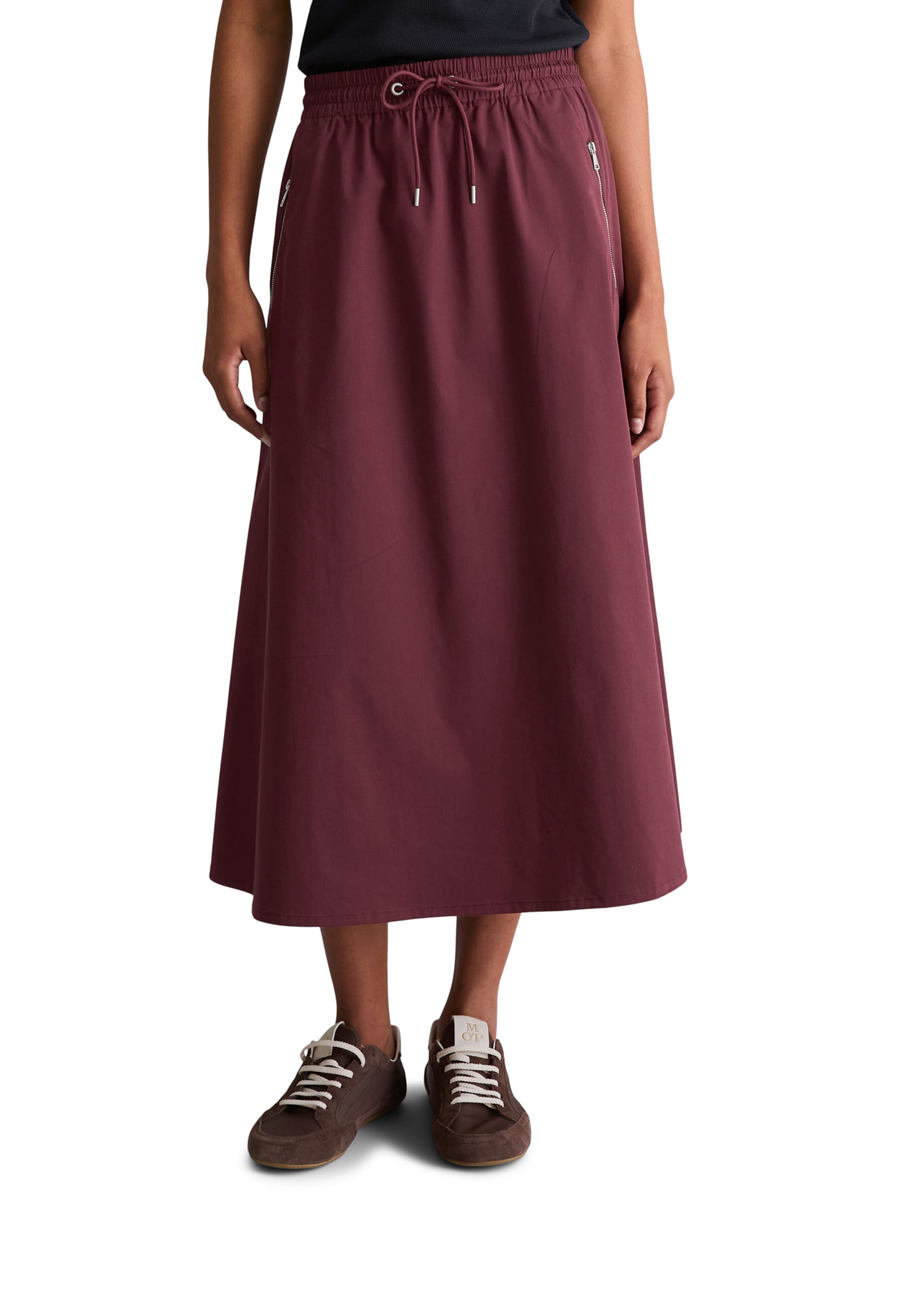 Marc O'Polo DENIM Rok in Rood: voorkant