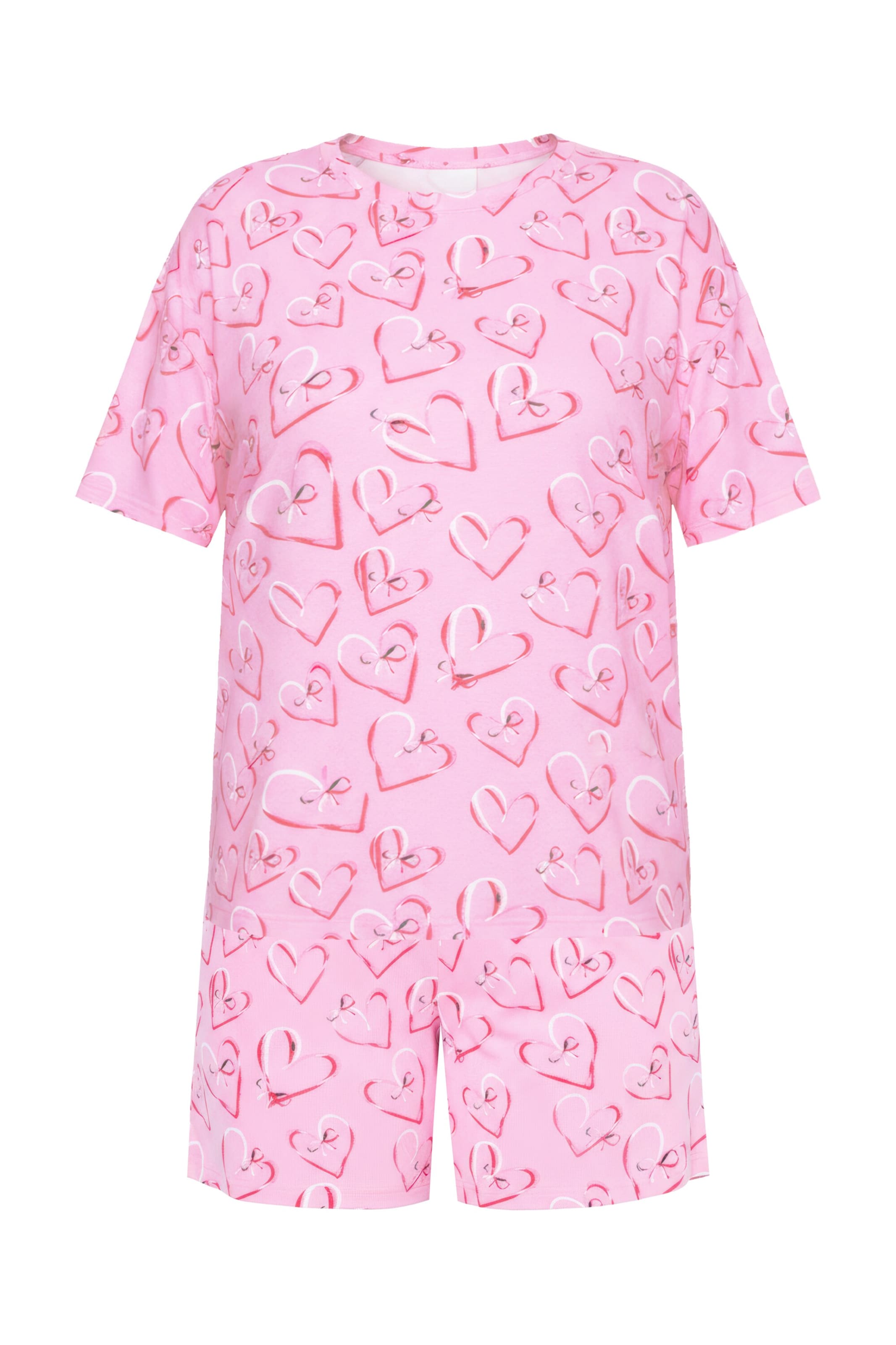 Studio Untold Pyjama in Roze: voorkant