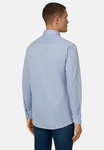 Boggi Milano Regular Fit Hemd in Blau