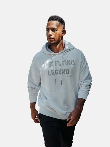 TOP GUN Sweatshirt in Weiß: Vorderseite