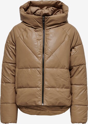 Veste d’hiver ONLY en marron : devant