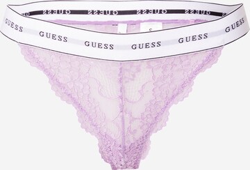 Slip GUESS en violet : devant