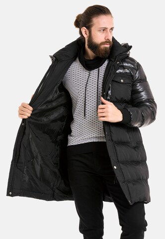 CIPO & BAXX Winterjacke in Schwarz