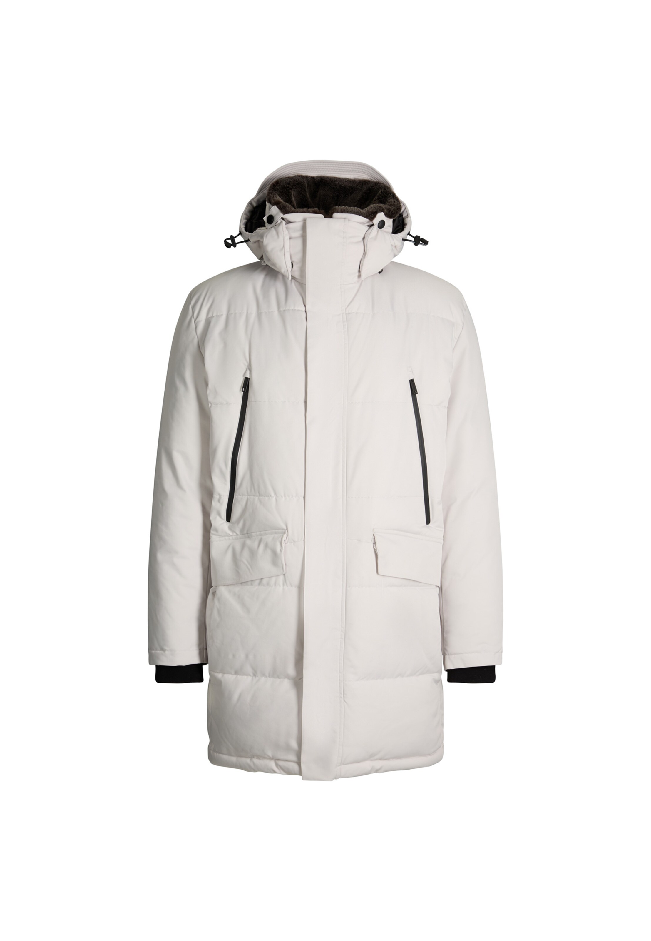 STRELLSON Winter parka 'Ambience' in White: front