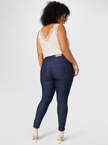 ONLY Carmakoma Skinny Jeans 'Mila' in Blue