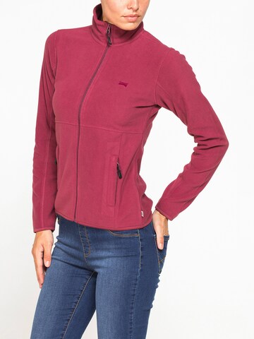 Carrera Jeans Sweatjacke 'High Neck'‌ in Rot