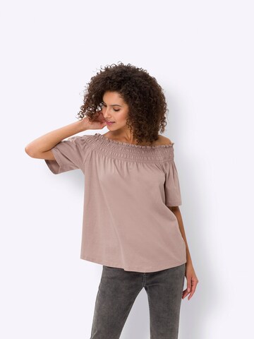 T-shirt heine en rose : devant