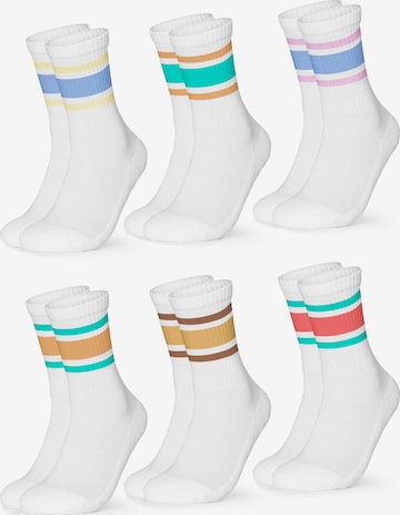 Chaussettes de sport 'Tennis Steffi' Occulto en blanc : devant