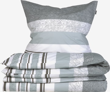 SCHIESSER Duvet Cover 'Adele' in Grey: front