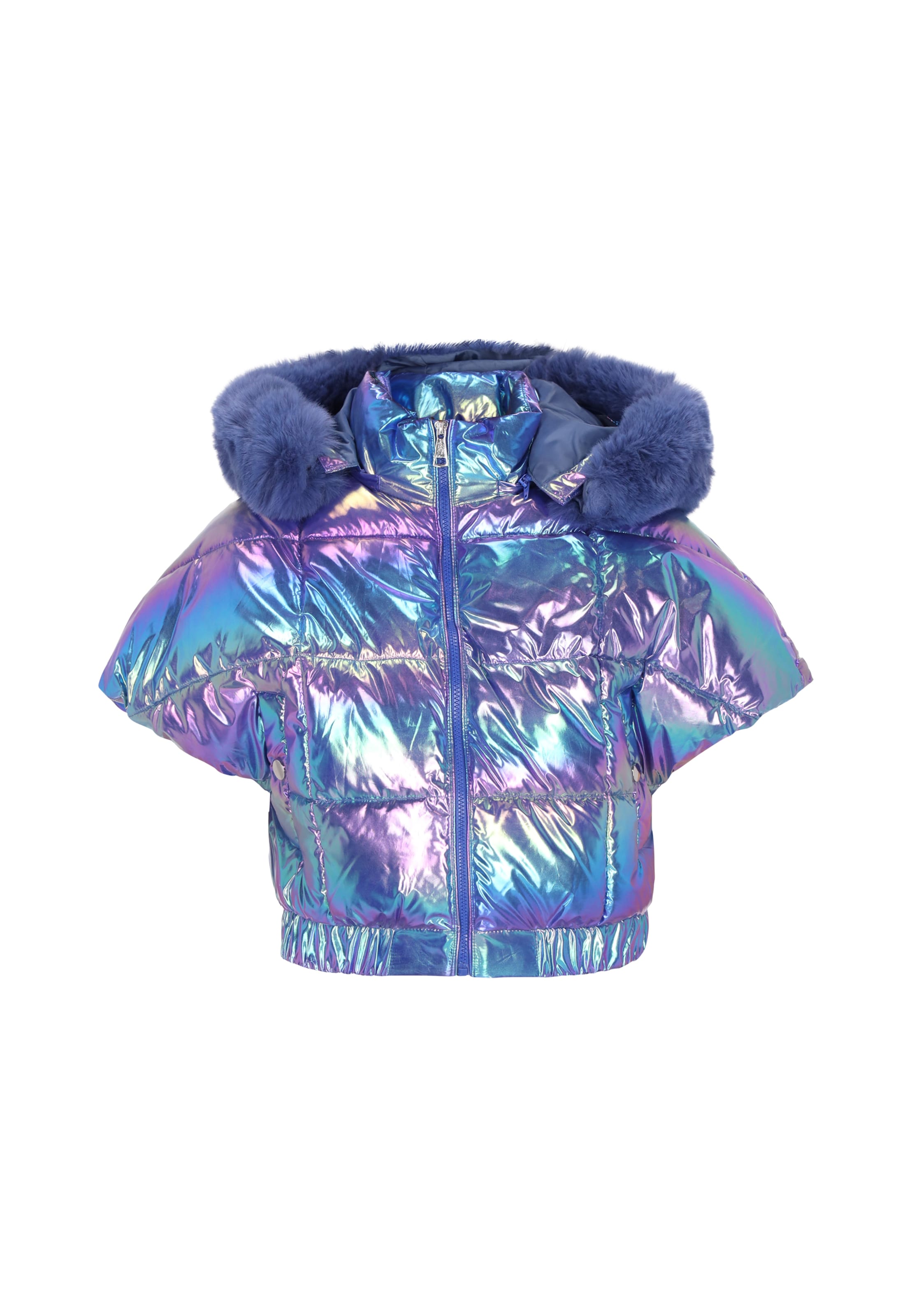 MYMO Vest in Blue: front