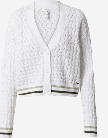 Pepe Jeans Knit Cardigan 'Delani' in White: front