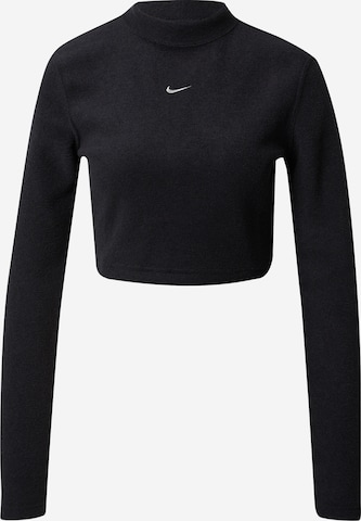 Nike Sportswear Μπλούζα φούτερ 'PHNX' σε μαύρο: μπροστά