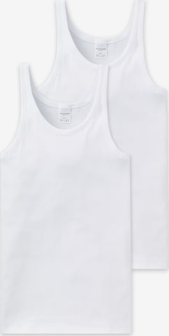 SCHIESSER Undershirt in White: front