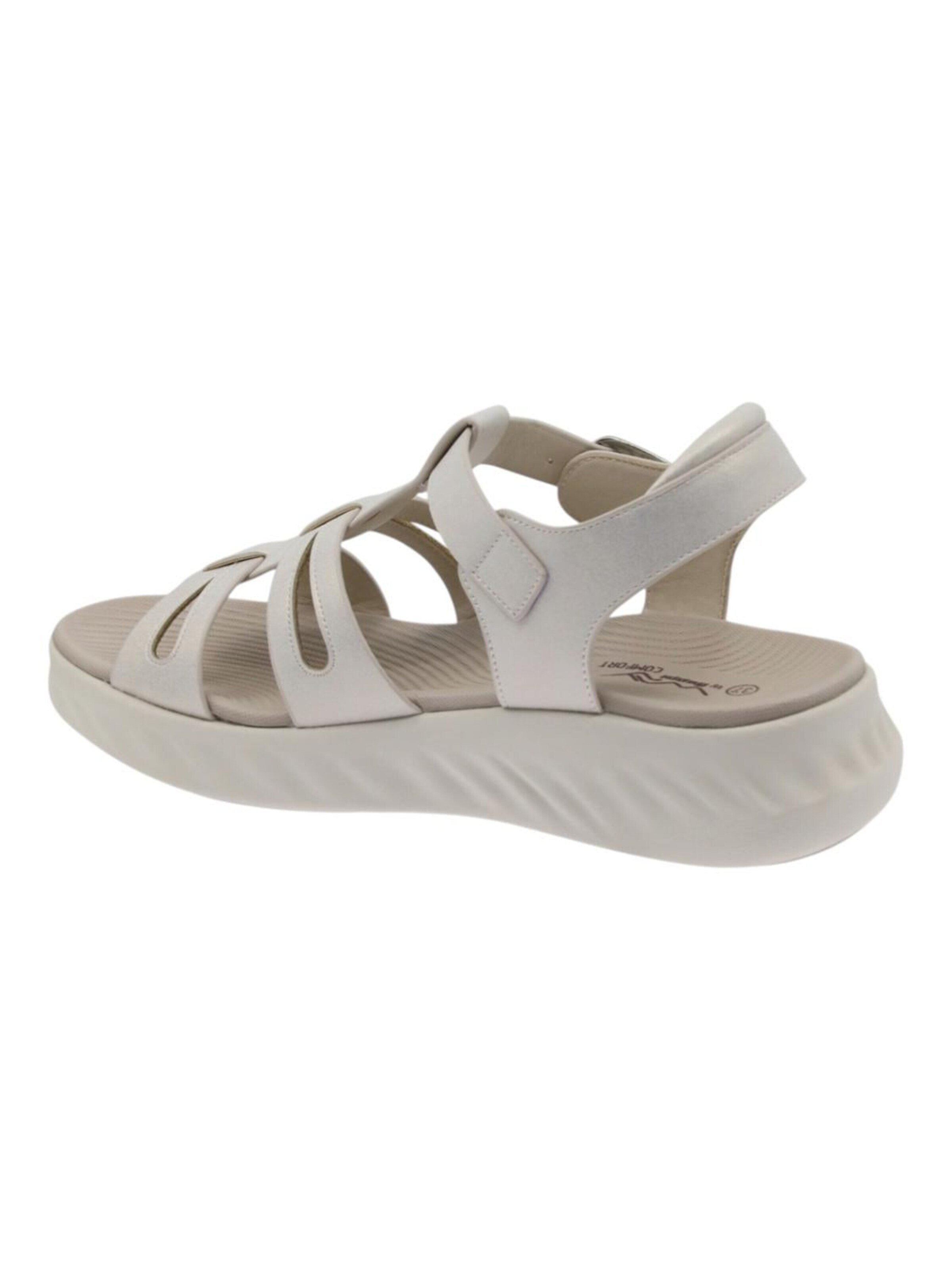Beppi Sandale 'Casual Sandal' in Grau: Vorderseite