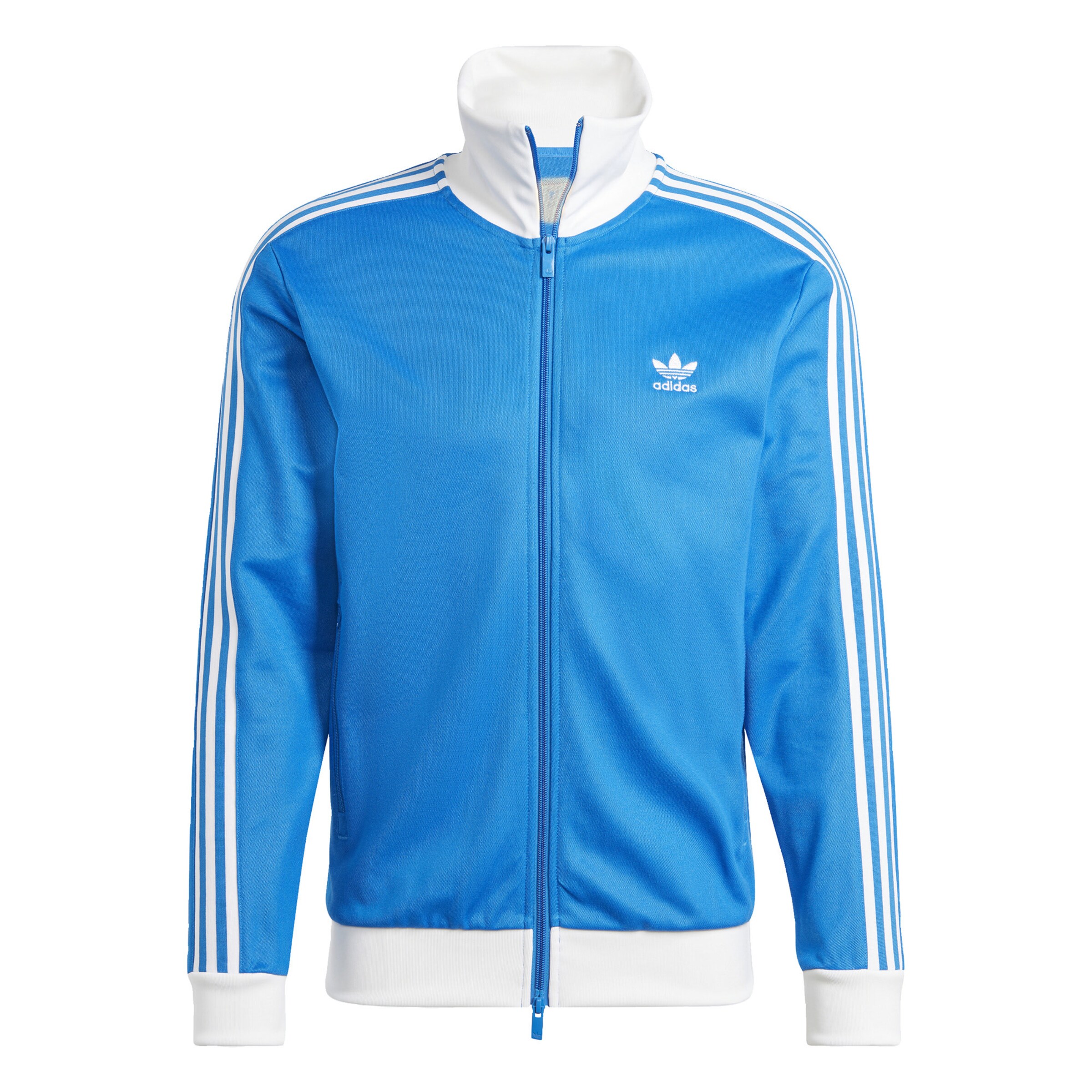 ADIDAS ORIGINALS Sweatjacke 'Adicolor Classics Beckenbauer' in Blau: Vorderseite