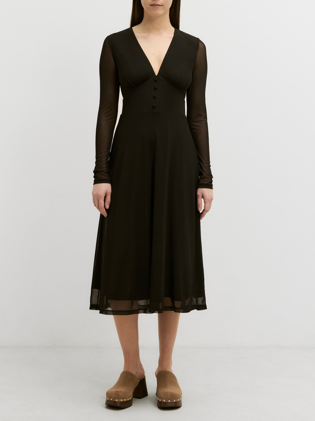 EDITED Produkte Kleid 'Ylua' schwarz