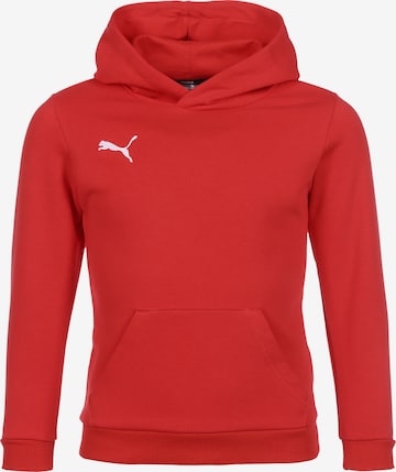 PUMA Sportsweatshirt 'teamGOAL' in Rot: predná strana