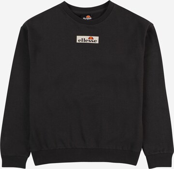 ELLESSE Sweatshirt 'Saliotto' in Black: front