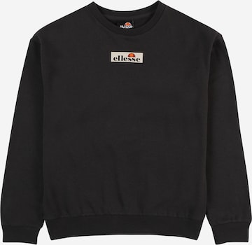 ELLESSE Sweatshirt 'Saliotto' in Zwart: voorkant