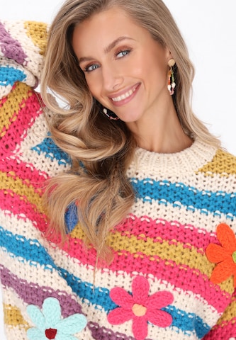 IZIA Trui 'Fashion Look' in Wit