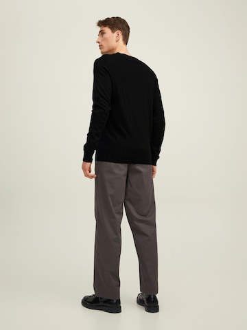 JACK & JONES Sweter w kolorze czarny