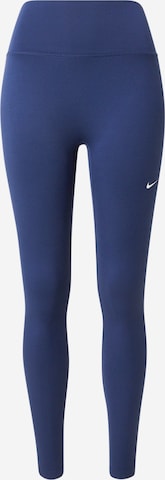 NIKE Спортивные штаны 'ONE' в Синий: спереди