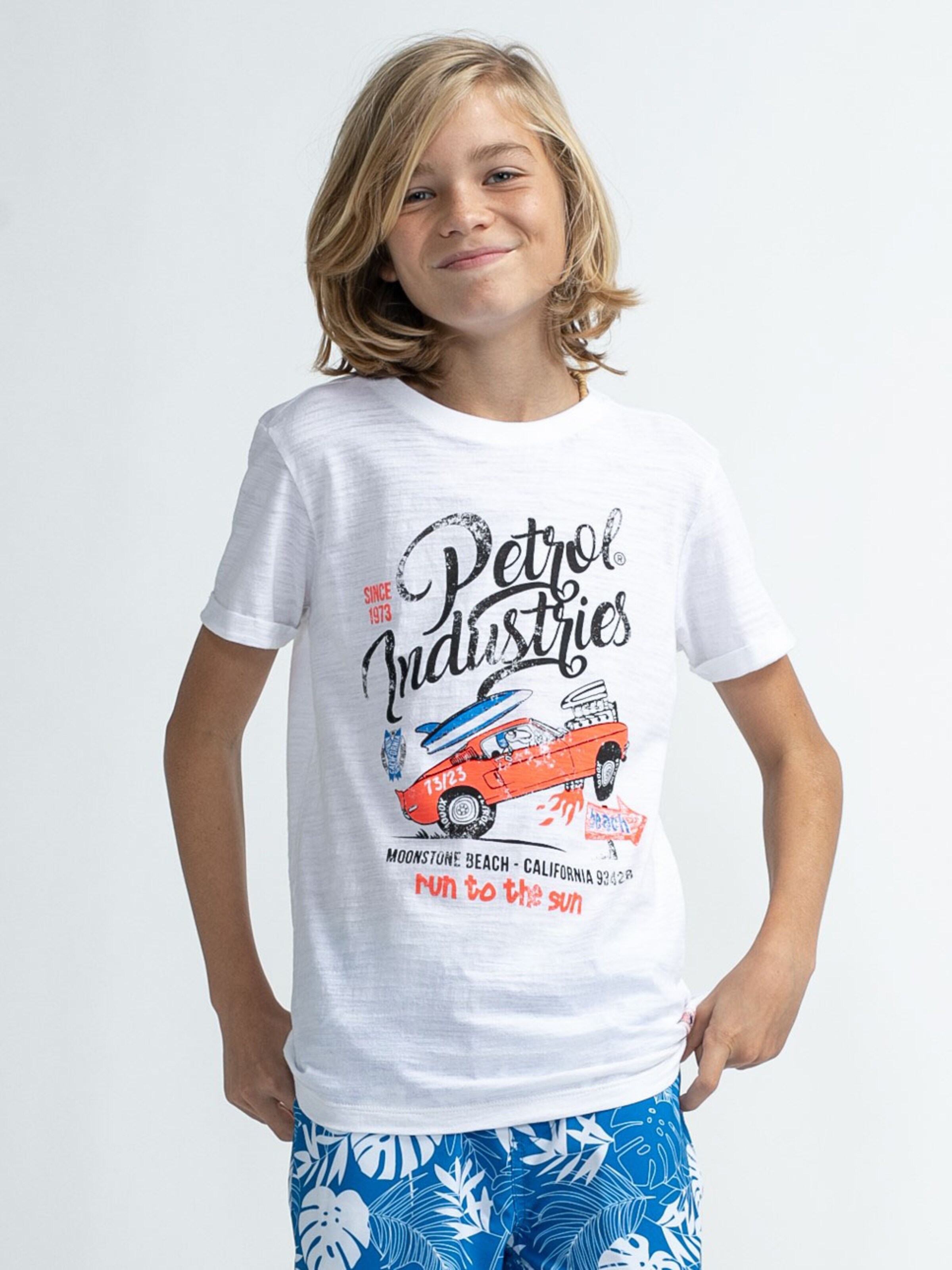 Petrol Industries Shirt in White ABOUT YOU