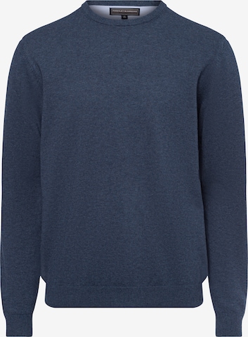 Pull-over Finshley & Harding en bleu : devant
