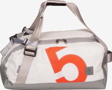 360 Grad Travel Bag 'Container' in White: front