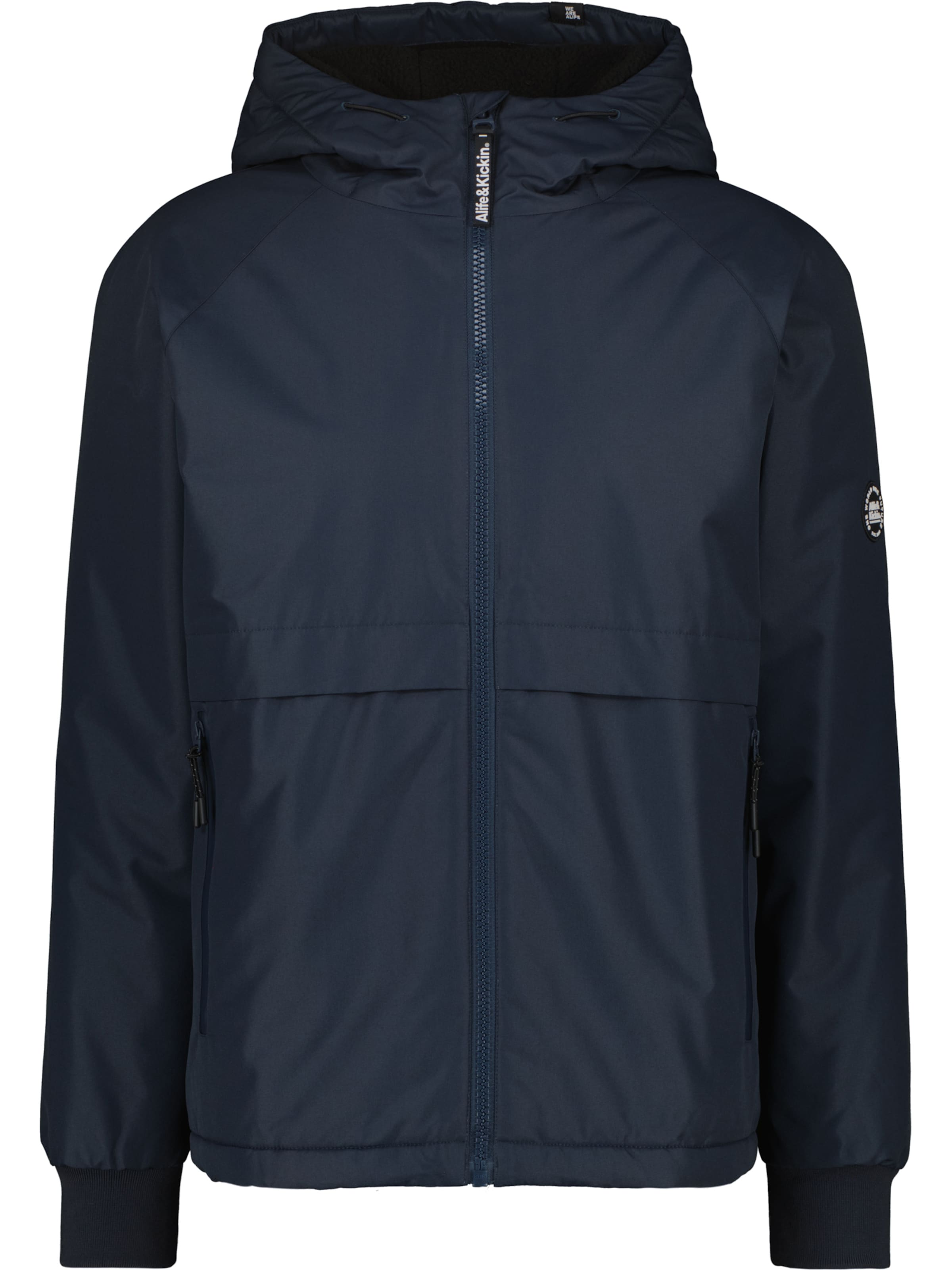 alife & kickin - Chaqueta de entretiempo 'Marty' en azul: frente