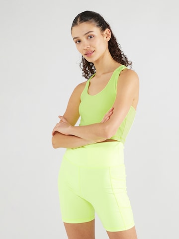 DKNY Performance Αθλητικό τοπ 'BALANCE COMPRESSION' σε κίτρινο