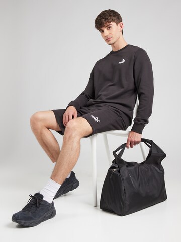 Felpa sportiva 'Essentials No. 1' di PUMA in nero