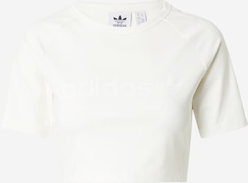 ADIDAS ORIGINALS Shirt in White: front