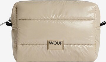 Wouf Toiletry Bag in Beige: front