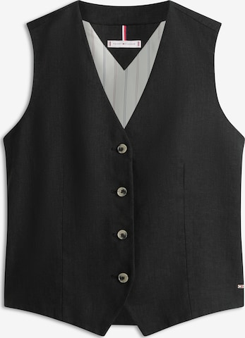 Gilet de costume 'ESS' TOMMY HILFIGER en noir : devant