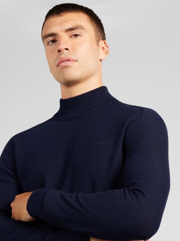 Pullover 'Avac' di BOSS in blu