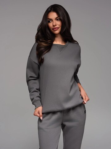 Ombre Sweatshirt 'OU-SNBC-0104' in Grijs