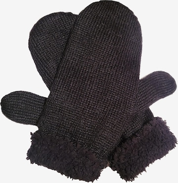 Posh Gear Fäustlinge in Schwarz: Vorderseite