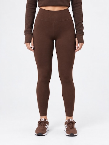 RYVAN Leggings 'Gamaschen' in Brown: front