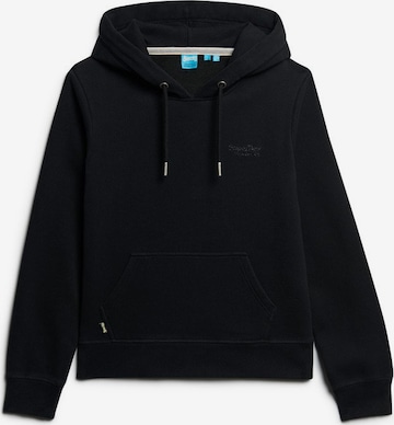 Superdry Sweatshirt 'Essential' in Black: front