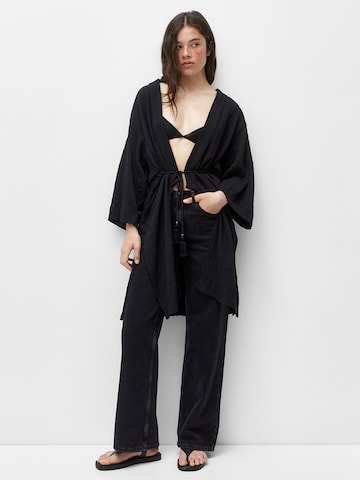 Pull&Bear Kimono w kolorze czarny